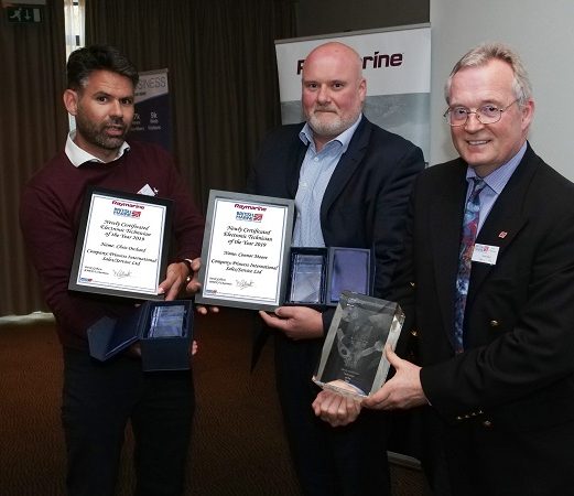 Newly Certificated Electronic technicians of the Year